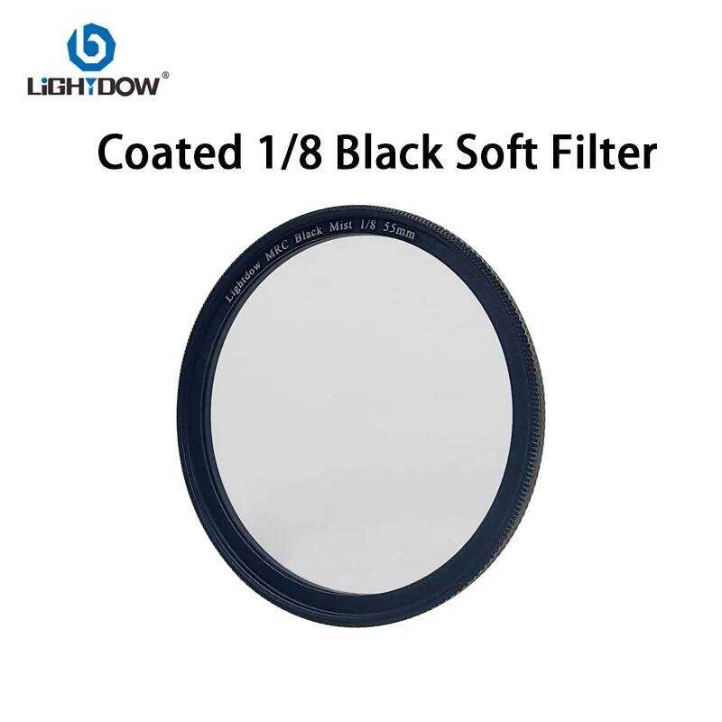 C Lightdow 1/8 Black Mist Diffusion Lens Filter Slim MRC 4Mm 52Mm 55Mm 58Mm 62Mm 67Mm 72Mm 77Mm 82M