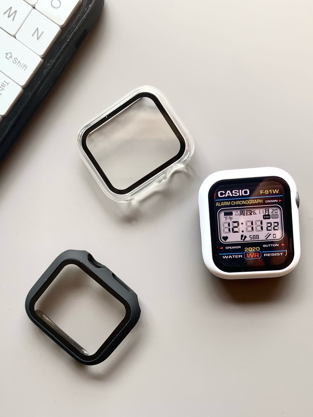 Tatan Matte PC SHELL SHELL แบบรวมทั้งหมดรวม IWATCH CASE CASE Anti-Fall Hard Case ที่เหมาะสำหรับ App