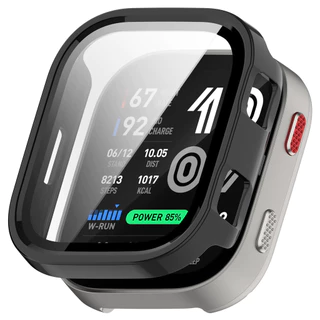 Hard Shell Glass Screen Protector สําหรับ Amazfit Bip Max Full Frame สําหรับ amazfit bip max สมาร์ทนาฬิกากันชนป้องกัน