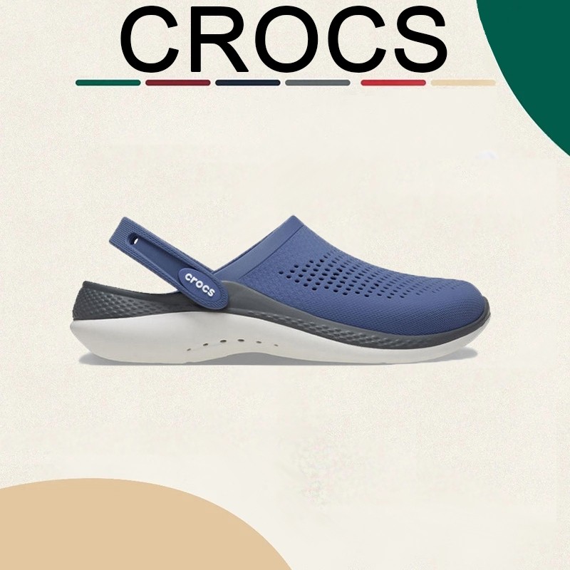 ♞,♘CROCS รองเท้าลำลองผู้ใหญ่ รองเท้าผู้ใหญ่ CROCS LiteRide 360 Clog 206708-402 KHF