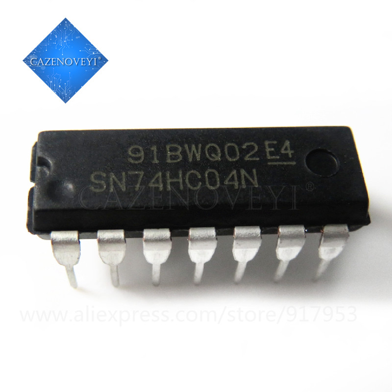 10 ชิ้น SN74HC04N 74HC04N 74HC04 SN74HC05N 74HC05N 74HC05 DIP-14 ชิป IC