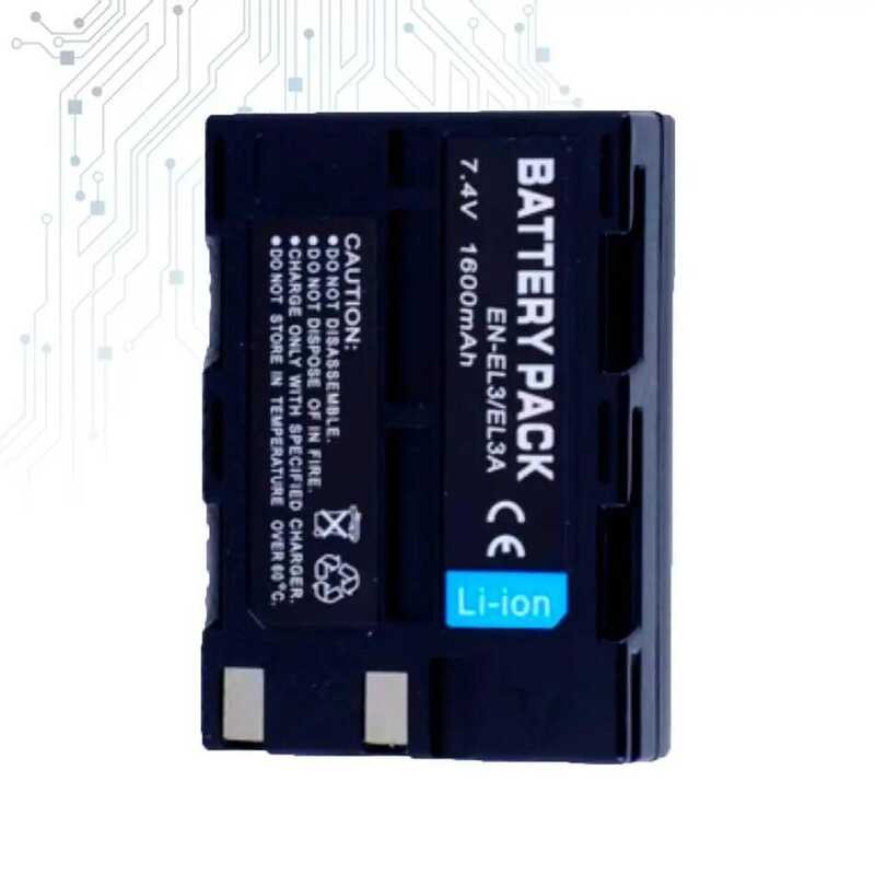 Battery For Nikon D100 D70OutFit D70s Set D50 Set D100 D70 V1 D11 Camera EN-EL3A 1600mAh