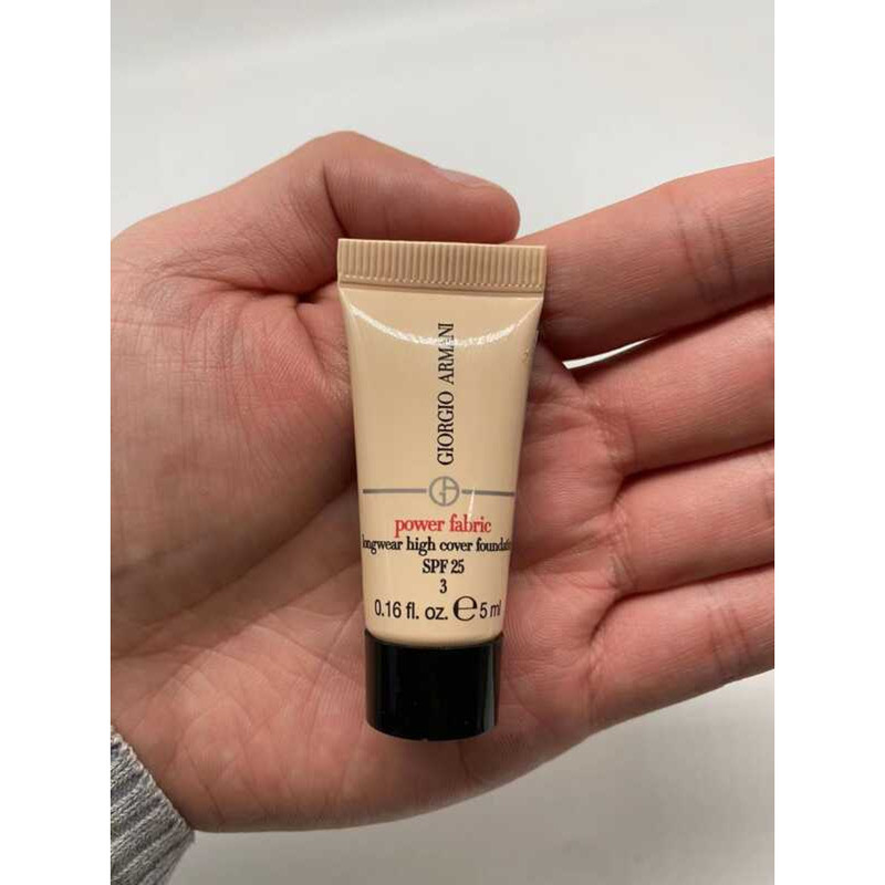 [ยินดีต้อนรับสู่การลอง] Armani Rights Liquid Foundation 3 #3.5 #5ml มาสเตอร์ ลิควิด ฟาวเดชั่น 1.5 #c