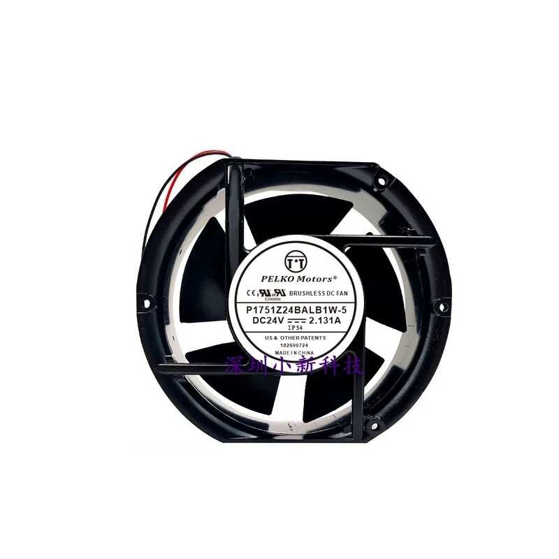 P1751Z24BALB1W-5 DC24V 2.131 PELKO TORS พัดลมปริมาณอากาศขนาดใหญ่