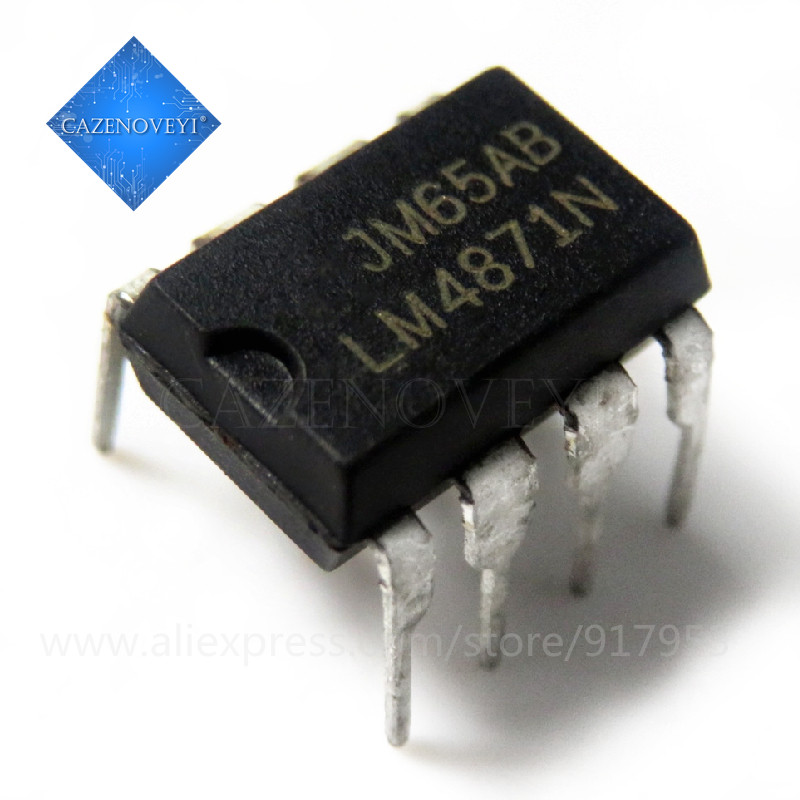 1 ชิ้น LM4871N LM4871 4871 DIP-8 ในสต็อก