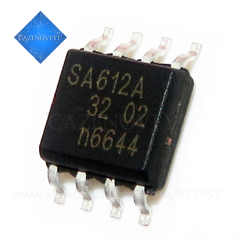 5 ชิ้น SA612AD SA612A NE612AD NE612A SA612 NE612 SOP-8 ในสต็อก