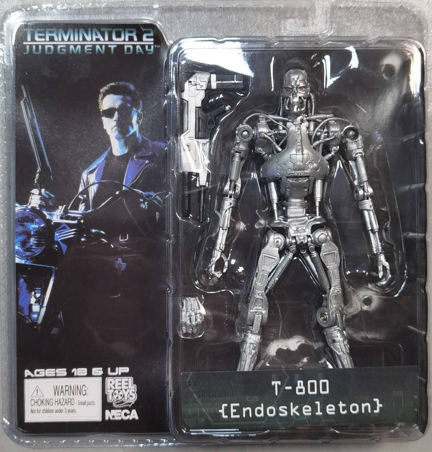 Terminator Devil Terminator Judgement Day T800 Skeleton Robot โมเดลเคลื่อนย้ายได้