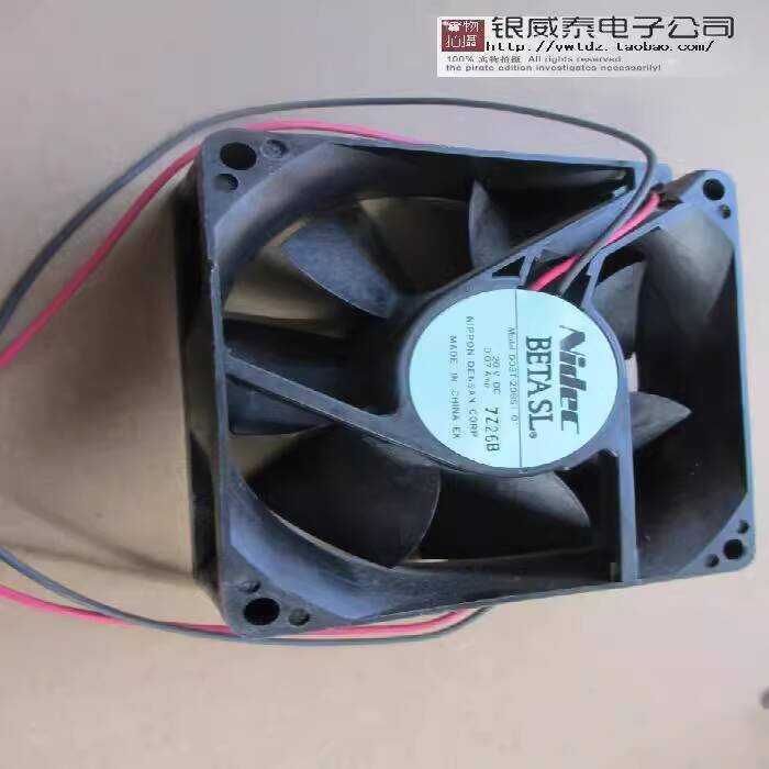 NIDEC BETA D08T-20BS1 01 8025 20V 8 ซม. 80x80x25 มม. พัดลมโปรเจคเตอร์ wangd2