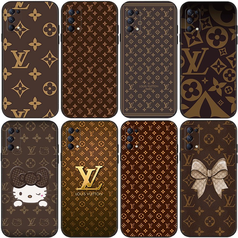 LV OPPO A57E A58 A58X A59F1s A60 A74 A76 A77F3 A78 A16 A16S A16k A16E ความเข้ากันได้TPUเคสโทรศัพท์นุ