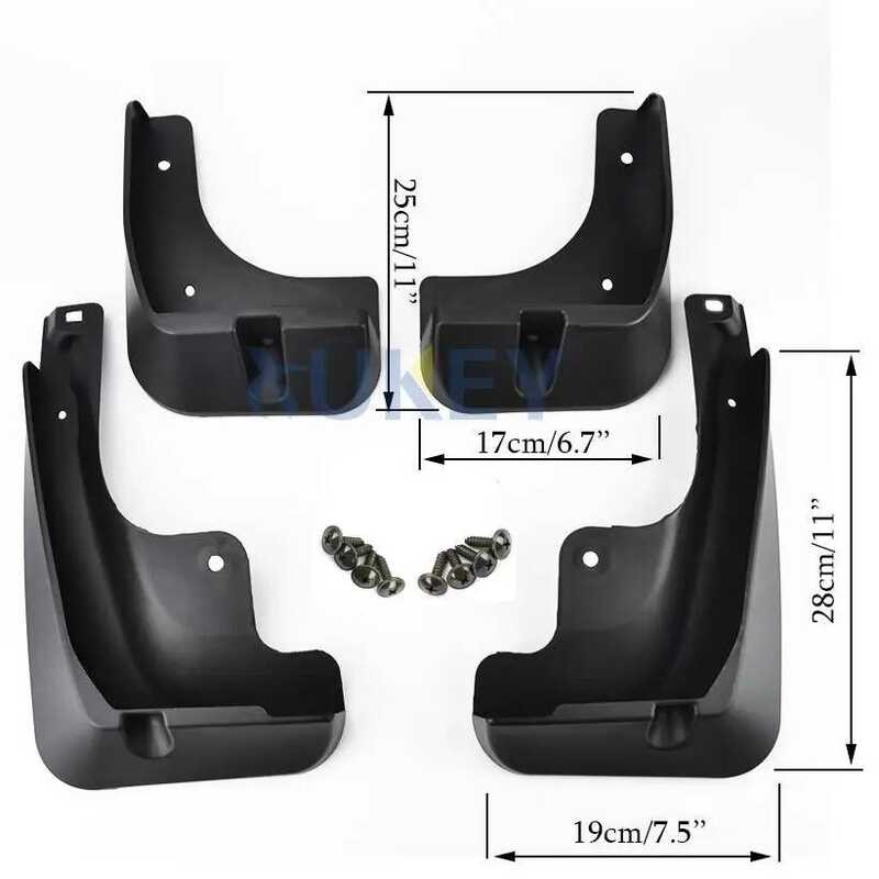 ▥ ชุดด้สำหรับ LEXUS ES Es250 Es350 Es300h 250 300H 350 2019 2020 2021 Mud Flaps Mudflaps Splash