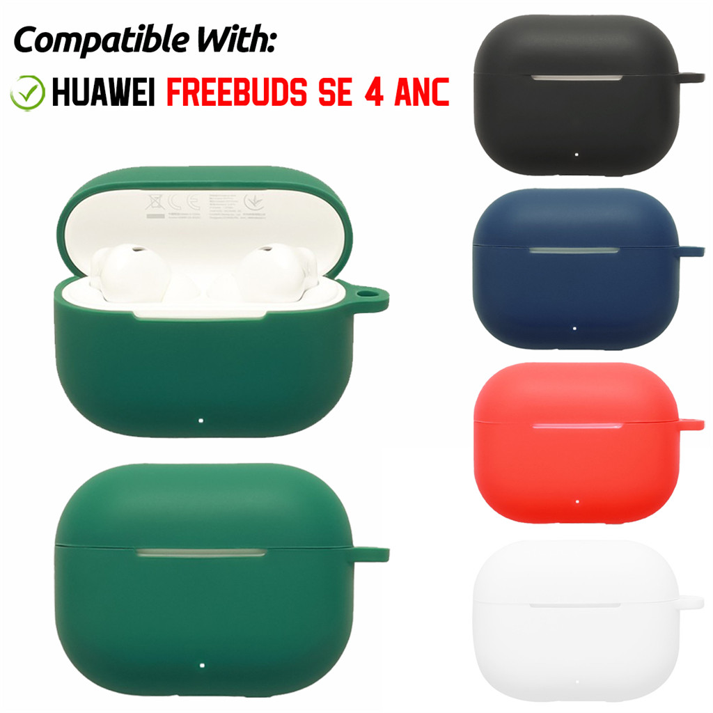 สําหรับ Huawei Freebuds SE 4 ANC หูฟังซิลิโคนกันกระแทกป้องกันกรณีพร้อมตะขอป้องกันการสูญหาย