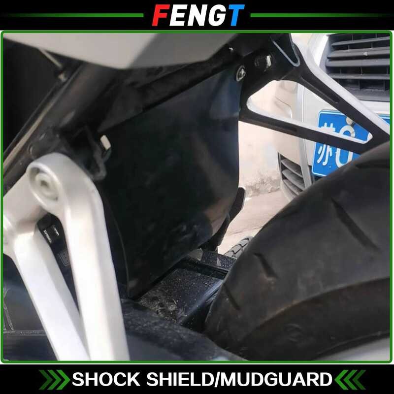 ▥ สําหรับ Honda Nx500 Nx400 ยางรถจักรยานยนต์โช้คอัพด้านหลัง Fender กลาง Mudguard กันกระแทก Spla