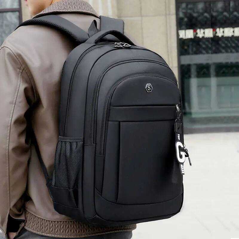 C C Fashion Women's Backpack New Large Capacity Travel Men's Backpac Student School Backpack 15.6 I