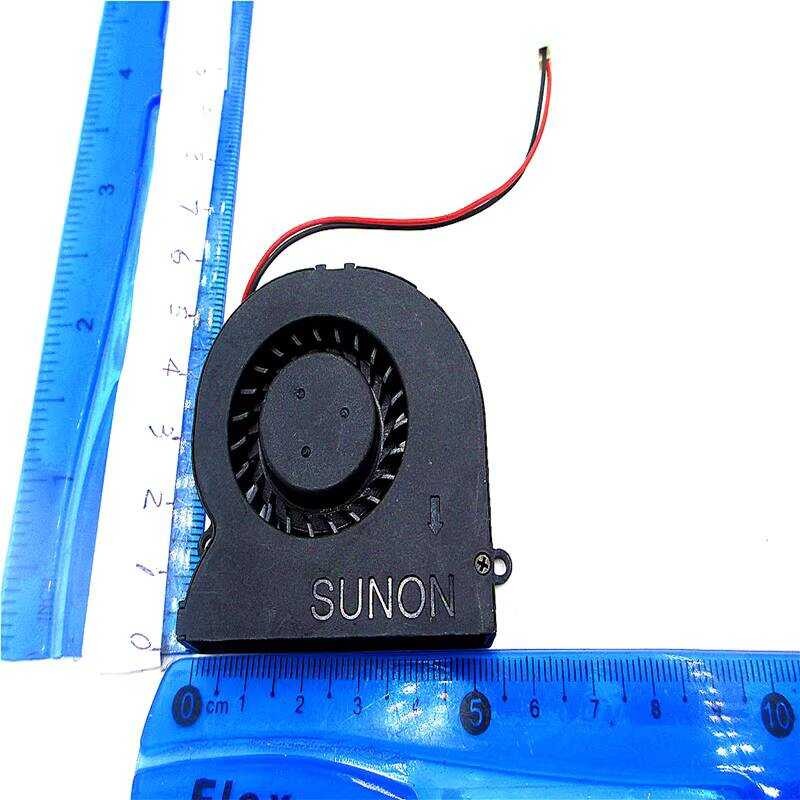 5010 12V 5 ซม.พัดลมหมุนเทอร์โบ EF50101S2-C00C-A99BASB0510R2U wange2