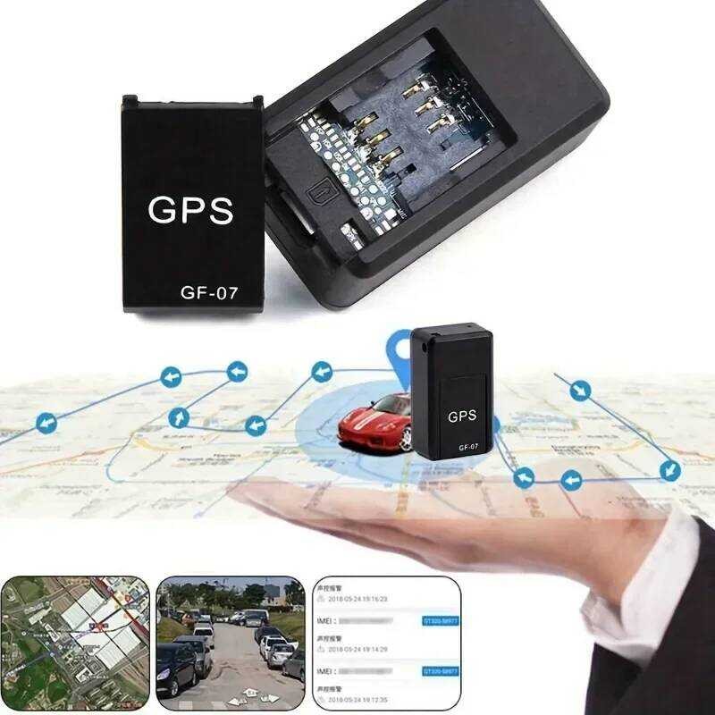 GPS GF07 Mini Positioner การติดตามเวลาจริงตําแหน่งระยะไกล