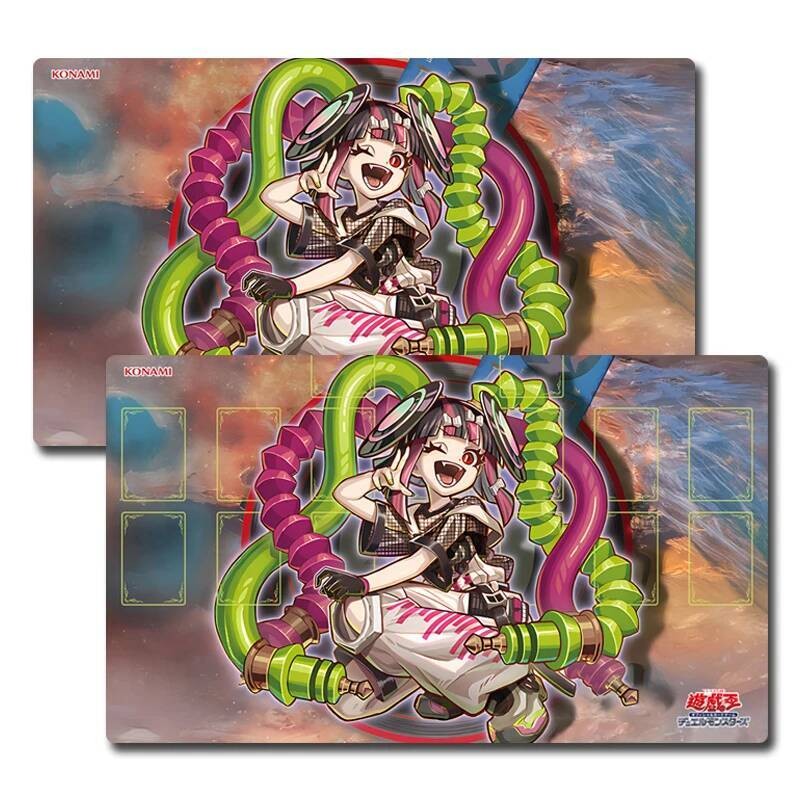 Yugioh Killer Tune Mix Play Mat Yu-Gi-Oh!TCG OCG Trading Card Games Mat Duel Plate Rubber Card Mat แ