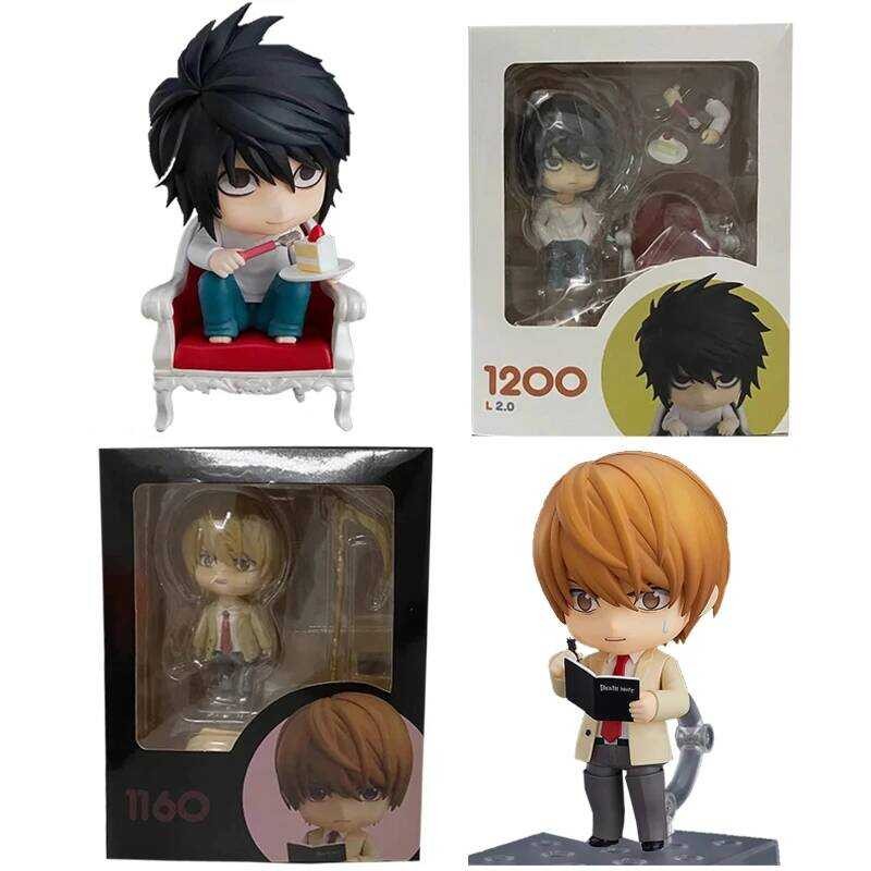 C Death Note Figures 1200 Lawliet 1160 Yagami Light Action Figure Collection Toy Model Doll Birthda