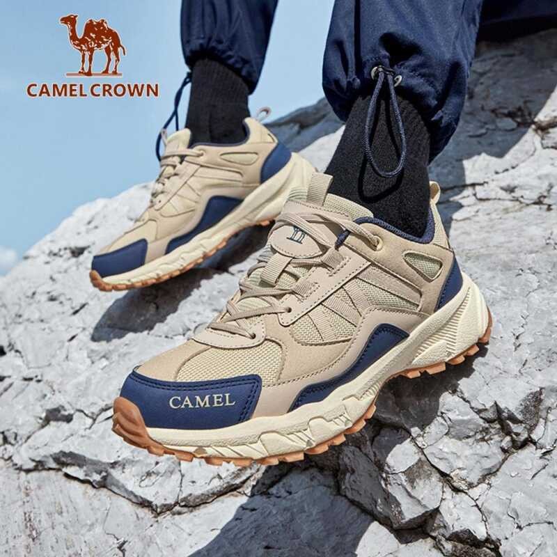 ❤ รองเท้าเดินป่ากลางแจ้งของผู้ชาย CAMEL CROWN