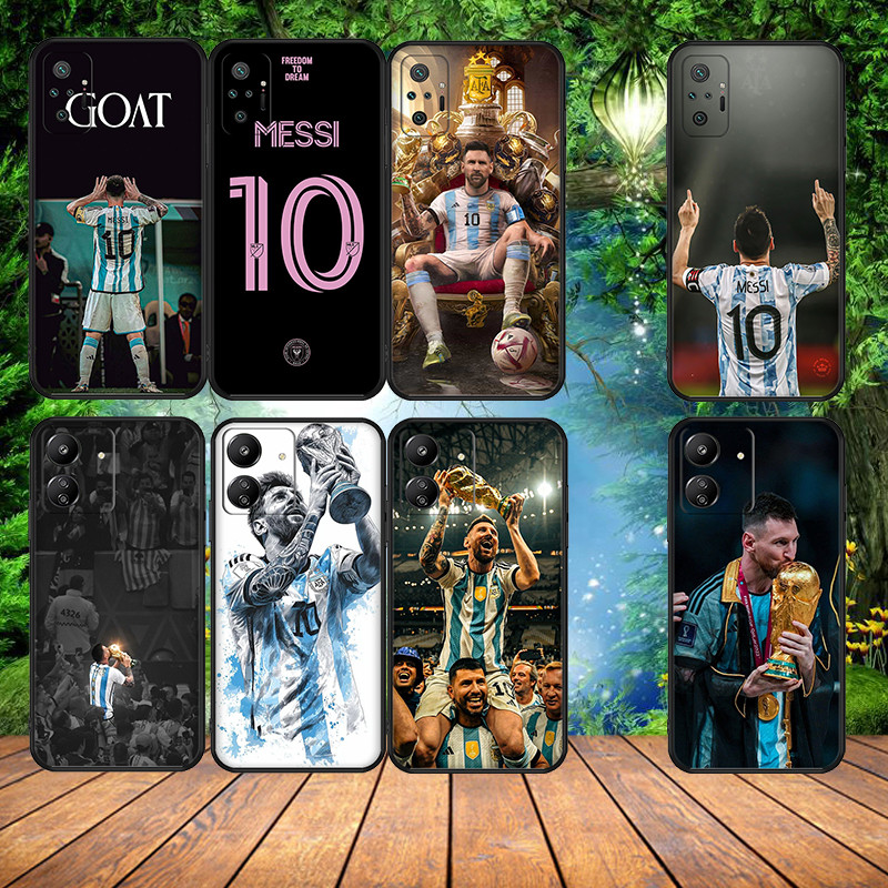 นุ่มสีดํา TPU Vivo V7 plus Y75 Y79 V11 Pro V15 Pro V19 V20 V21 Messi เคสโทรศัพท์