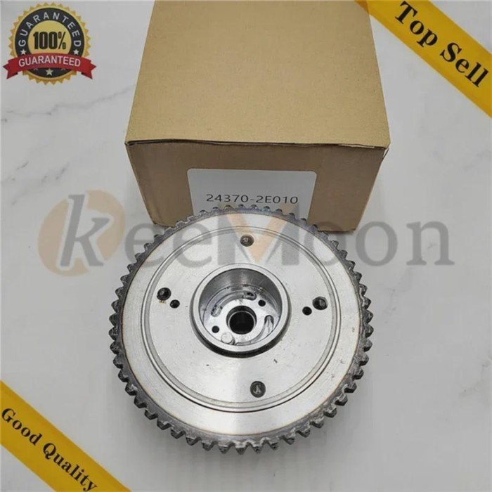 OE Quality 1PCS Exhaust VVT Timing Camshaft Gear 24370-2E010 243702E010 24370 2E010 For Hyundai Ela