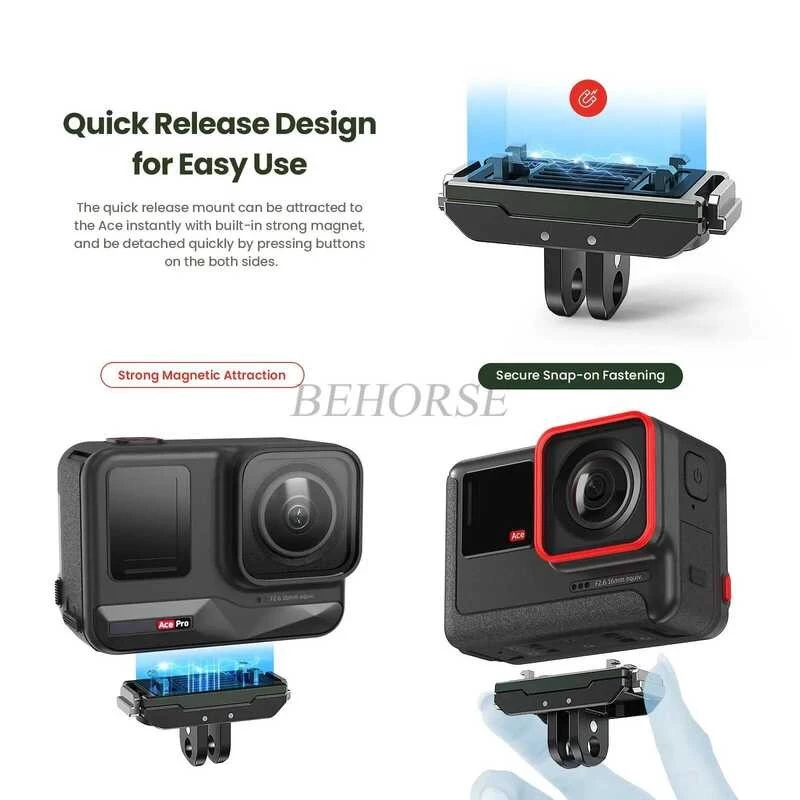 ฐานอะแดปเตอร์กล้อง Insta360 Ace Pro/Ace/X5 แบบปลดไว