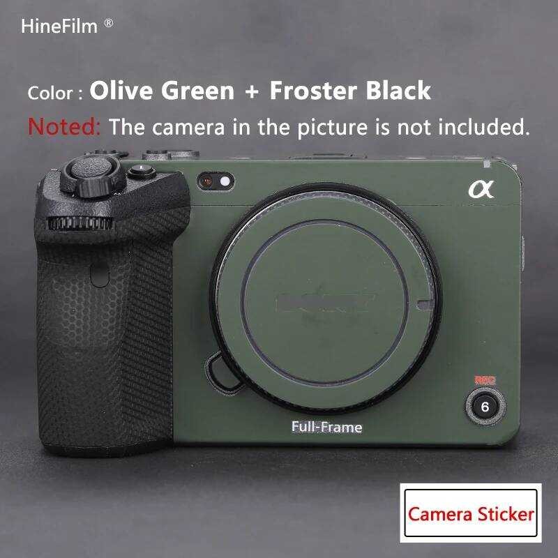▥ Hinefilm ผิวสําหรับ Fx3 กล้องรูปลอกสกิน Fx30 กล้องผิวสําหรับ Sony Ilme-Fx3/Ilme-Fx30 กล้องผิว