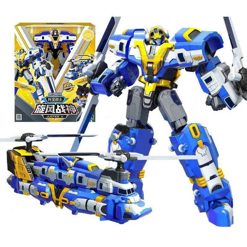 C 1 Type Tobot GD Justice V Transforming Robot To Car Toy Korea Cartoon Brothers Anime Tobot Transf