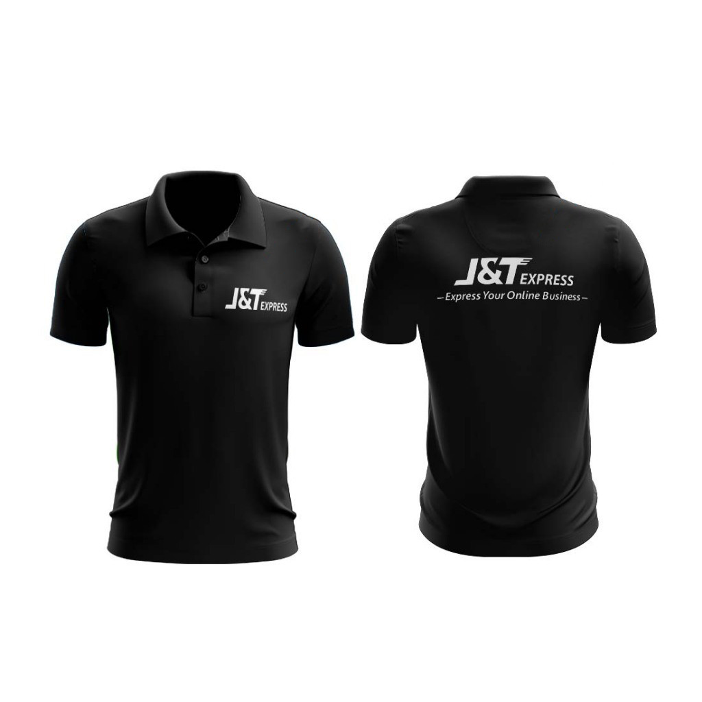 (J02 JT Express Rider Short Sleeve JNT เสื้อยืด Baju Delivery MICROFIBER