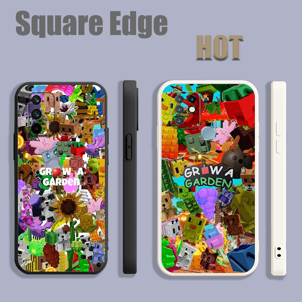 ปลอกสําหรับ Tecno Camon 18 18P 18T Spark Go 2022 Grow a garden roblox วิดีโอเกม FXZ02 เคสโทรศัพท์ขอบ