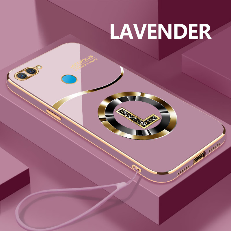 Custom Letter L Softcase สําหรับ OPPO A7 A7n A7x A8 Drop Resistance Case