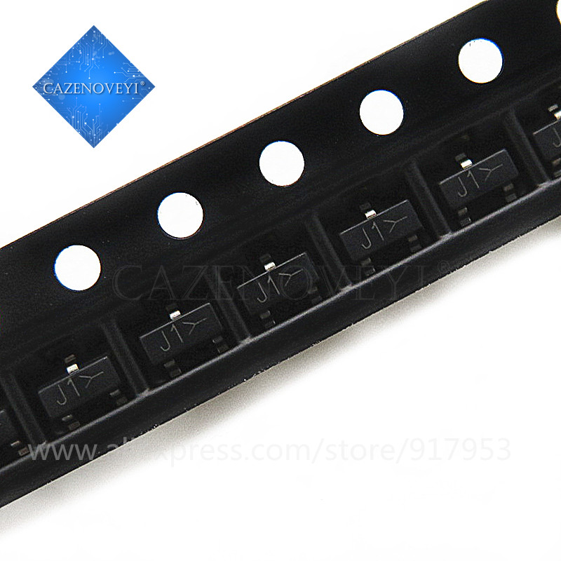 100 ชิ้น BSS138 J1 SOT-23 BSS138LT1G SOT23 MOSFET N-Channel 50V 200MA ในสต็อก
