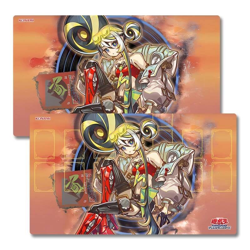 Yugioh Killer Tune Reco Play Mat Yu-Gi-Oh!TCG OCG Trading Card Games Mat Duel Plate Rubber Card Mat 
