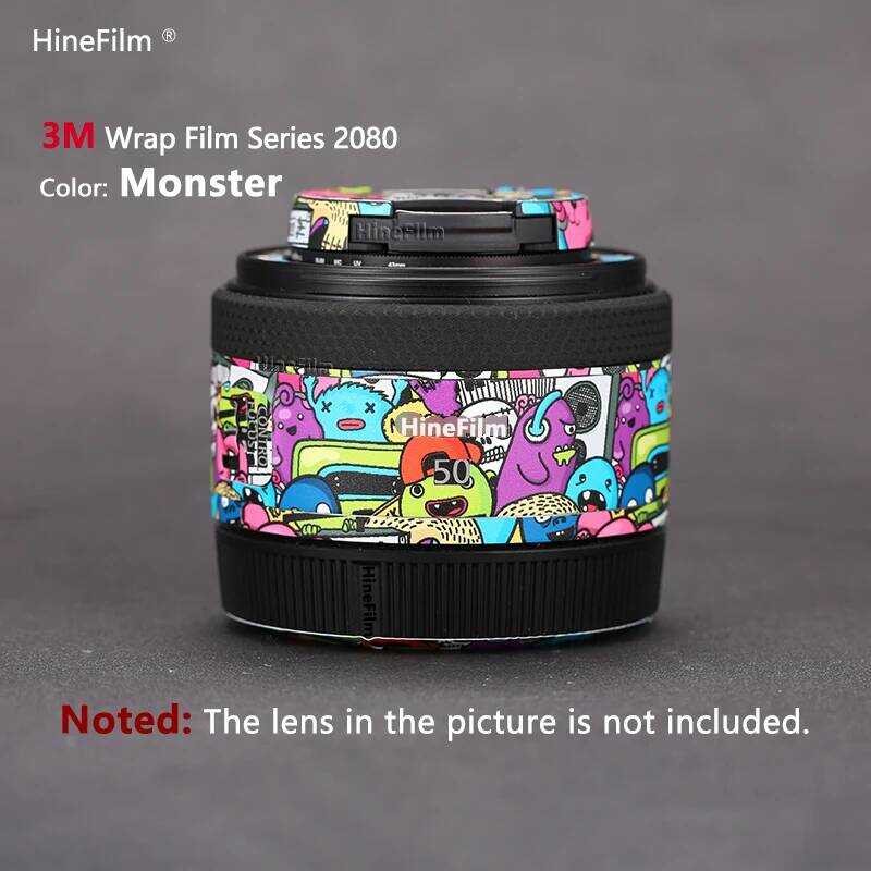 ❥ Hinefilm ผิวสําหรับ Rf50 เลนส์สกิน 50 1.8 ห่อสติกเกอร์สําหรับ Canon Rf50mm F1.8 STM เลนส์ Dec