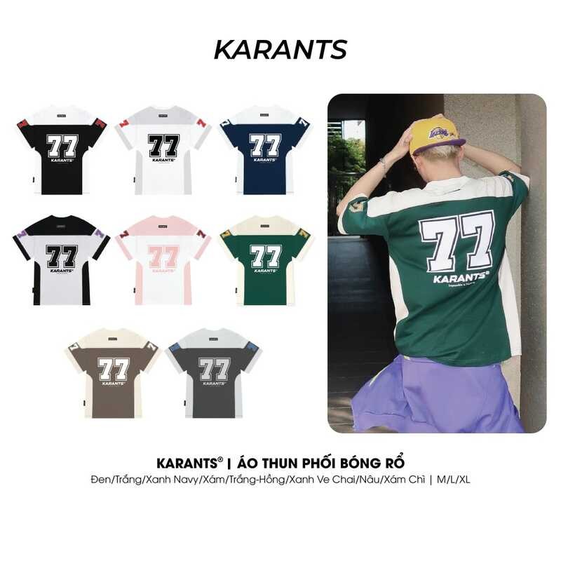 C Karants No.77 Streetwear Form Oversize [Bst Jersey] - Kr58 Men T