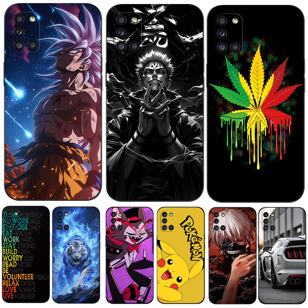 SAMSUNG สําหรับSamsung Galaxy A31 ซิลิคอนฝาครอบโทรศัพท์สําหรับSamsung A31 31 SM-A315F GalaxyA31 6.4 