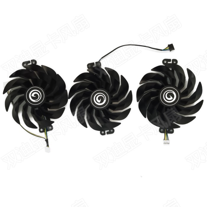GALALICHI RTX3060 3060ti 3070 3080 3090ti สีดําจะพัดลมกราฟิก