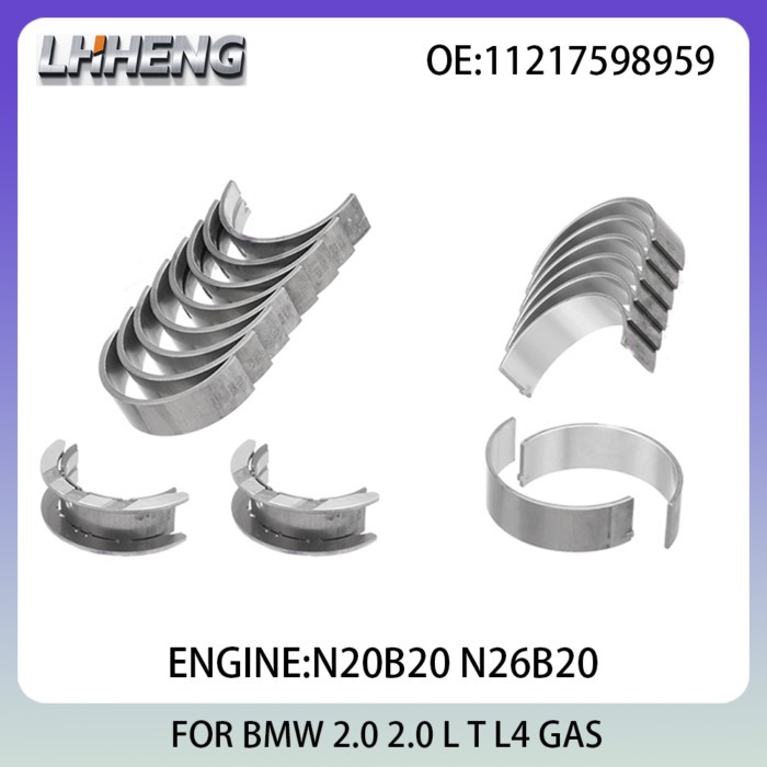 Engine Main & Rod Bearings Kit FOR BMW 1 2 3 4 5 X1 X3 X4 X5 X6 Z4 2.0L 2.0 L T L4 GAS 2010-2021 N2
