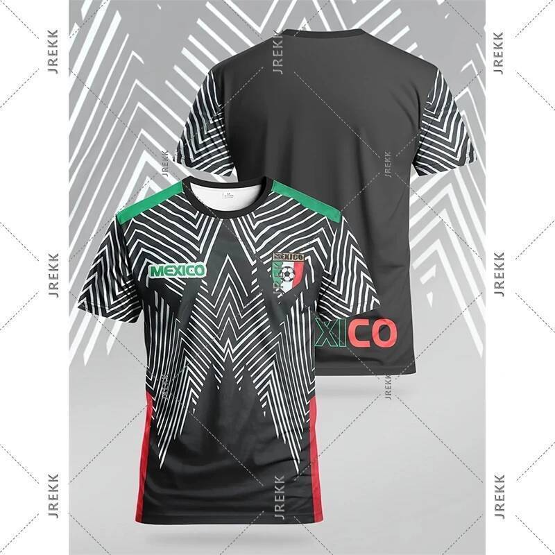 Mexico Exclusive Young Mens Football Shirt Mens Trial Shirt Comfort Lucky Sports Everyday Sports Cas