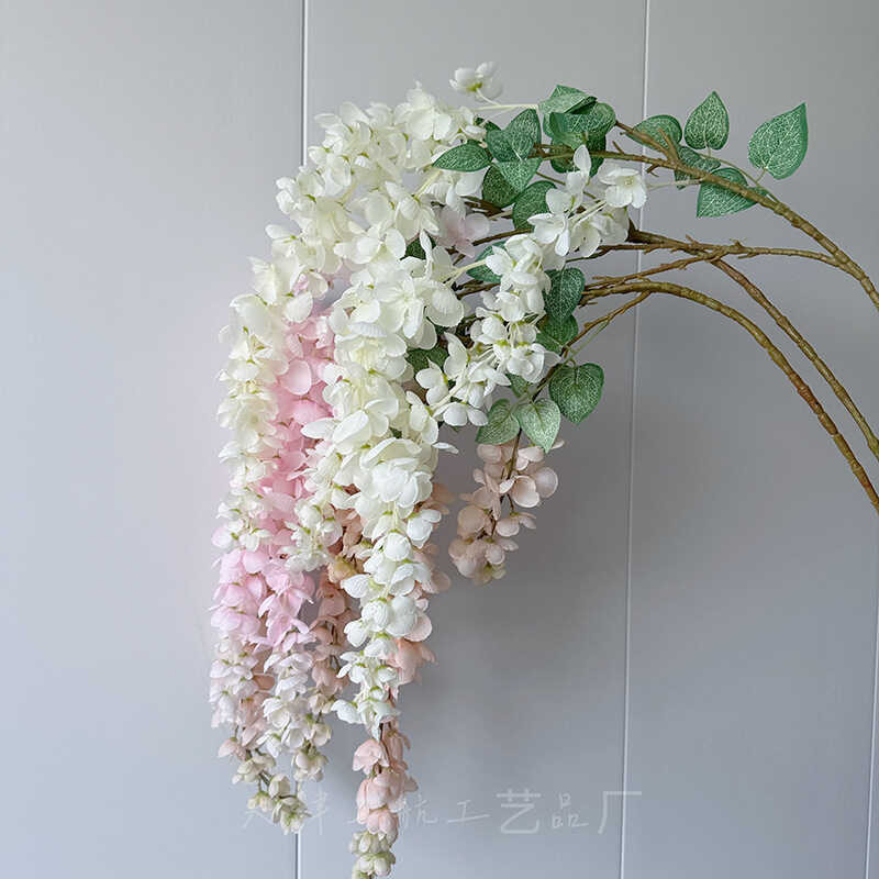 เค้าโครงฉากดอกไม้ Abel Wisteria เพดานดอกไม้ชั้นระดับ Abel