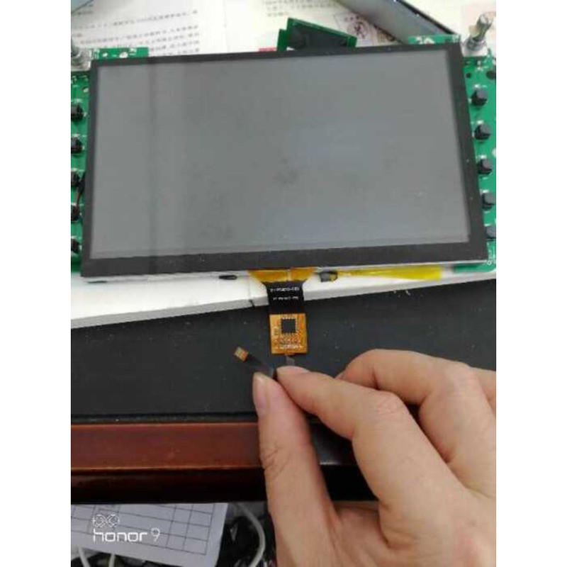 23 ซม.Universal Navigation หน้าจอภายนอกหน้าจอสัมผัสหน้าจอ Capacitive ที่เขียนด้วยลายมือ SY-PG070-S02