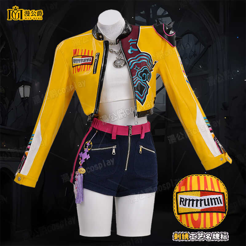 เสื้อผ้าคอสเพลย์ Duke Man K-POP สำหรับคาแรกเตอร์แม่มด Hunters และ rumi จาก.Group Mira