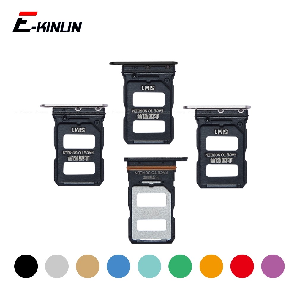 Sim Micro SD Card Socket Holder Slot ถาด Reader สําหรับ OPPO Realme 8 Pro 8i 8s 4G 5G อะแดปเตอร์คอนเ