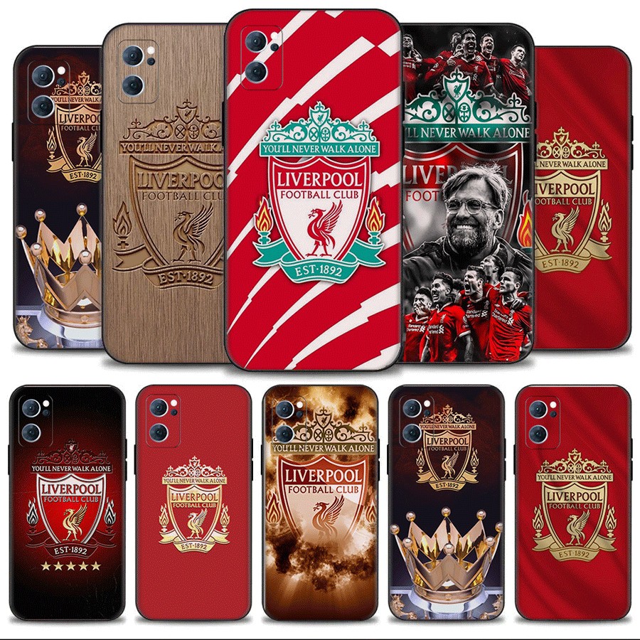 BC9 Liverpool Club สําหรับ OPPO F5 A73 F7 F9 F11 Pro A7X A9 F17 ความเข้ากันได้ TPU เคสโทรศัพท์นุ่มฝา