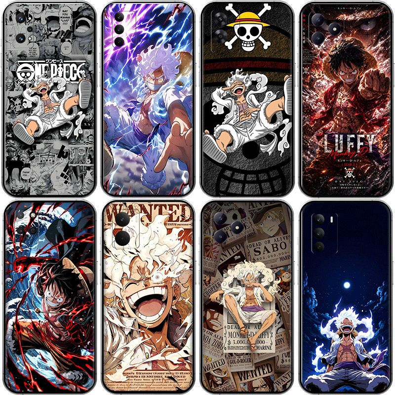 One Piece อะนิเมะ Luffy za.3 สําหรับ Realme C2 C3 C11 C12 C15 C17 C20 C21 C21Y C25S ความเข้ากันได้ T
