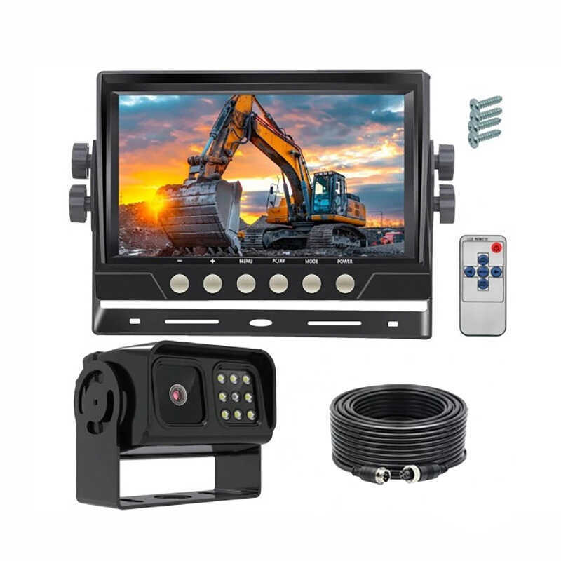 23 ซม. AHD Display Bus กลับ Video Car Display Night Vision HD กล้องบันทึกการขับขี่