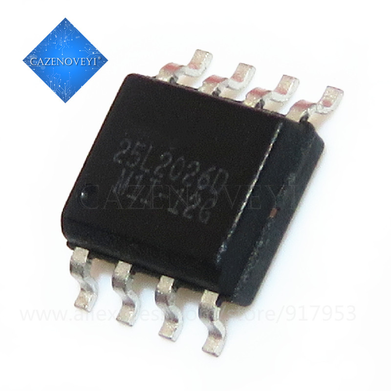 5 ชิ้น MX25L2026EM1I-12G MX25L2026DM1I-12G MX25L2026E MX25L2026D MX25L2026 SOP-8 ในสต็อก