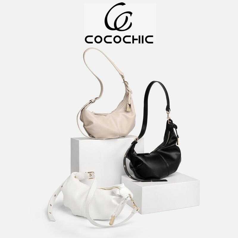 COCO CHIC กระเป๋าสะพายผู้หญิง แฟชั่น อ่อนนุ่ม สําหรับผู้หญิง A84