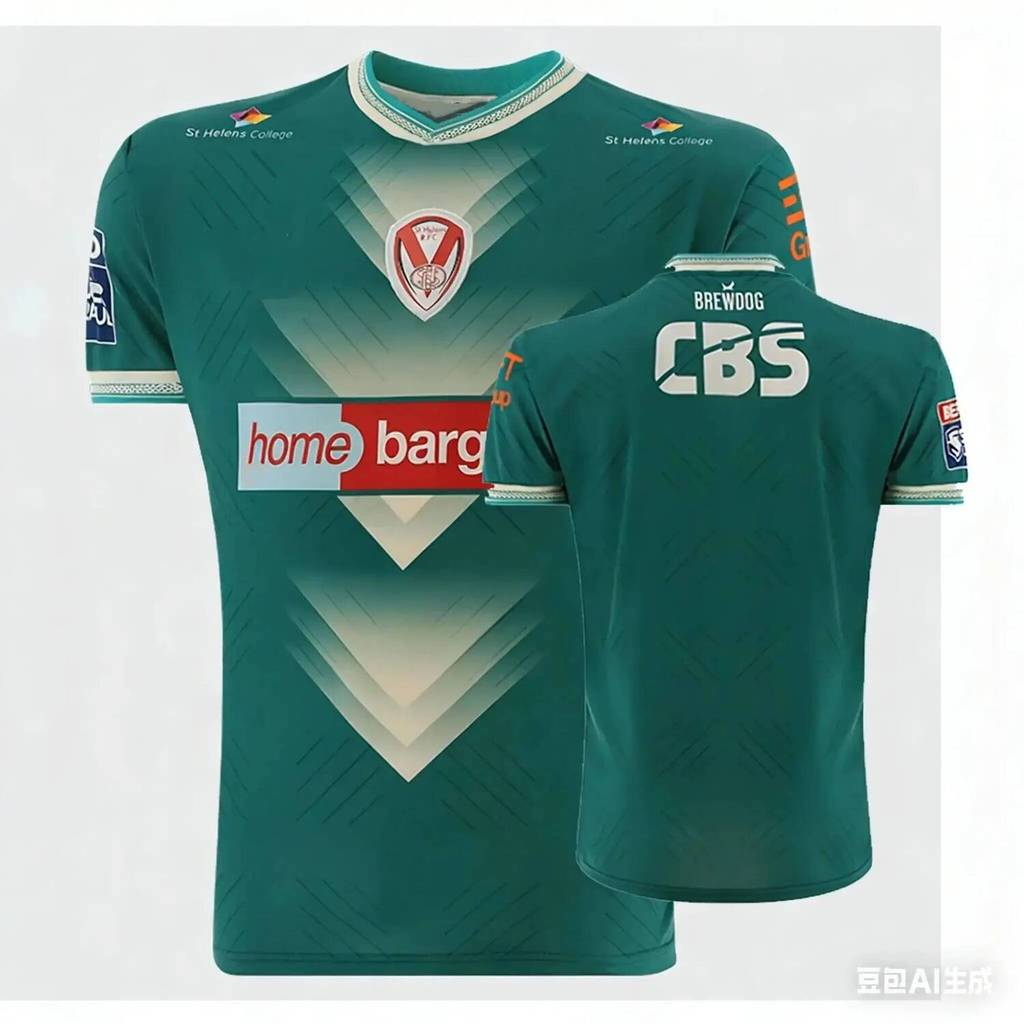 2026 อังกฤษใหม่ St Helens Rugby Sports Jersey UK ผู้ชายอังกฤษรักบี้ Casual Quick Drying Training Eng