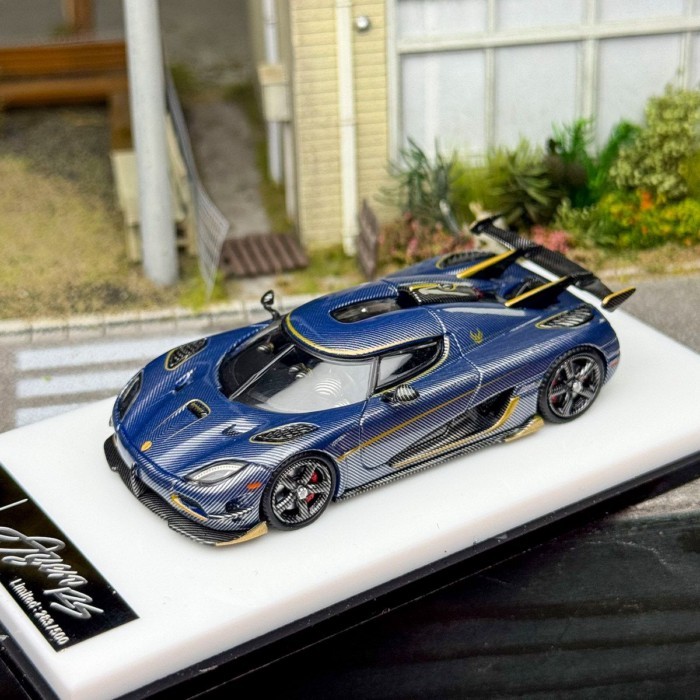 พร้อมส่ง CMB 1: 64 Koenigsegg Koenigsegg Agera RS Gold Phoenix SC Alloy Model