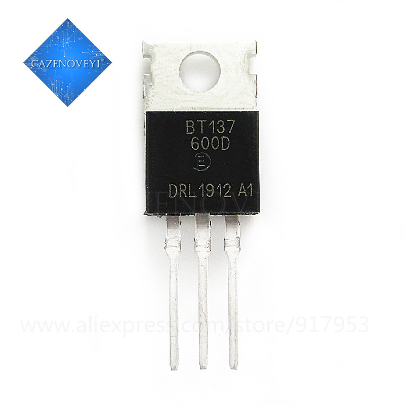 10 ชิ้น BT137-600E BT137-600D BT137-600 BT137 TO-220 600v 8A ในสต็อก